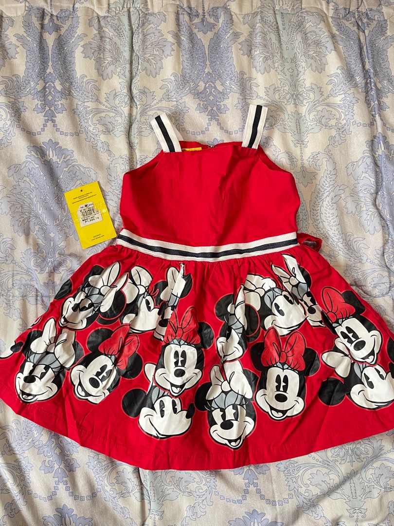 Original Minnie Mouse Dress, Babies & Kids, Babies & Kids Fashion on ...