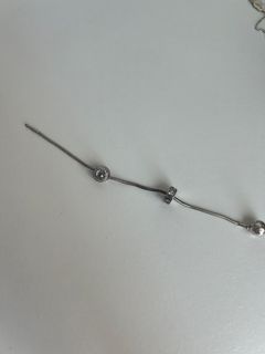 Pandora snake chain bracelet + 2 charms64207019188227110