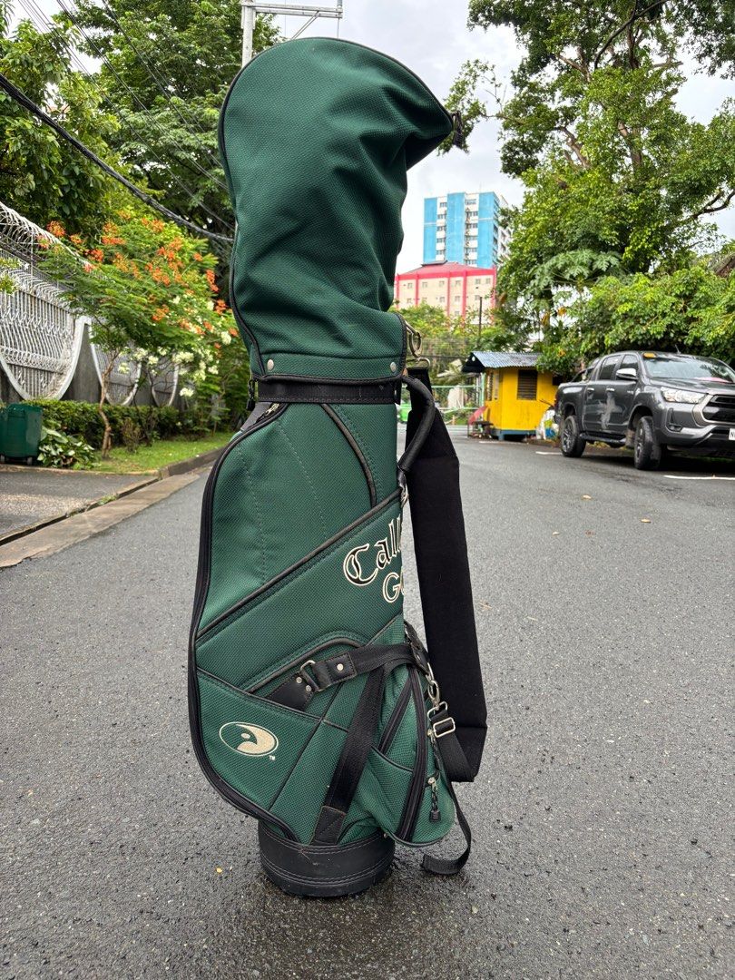 Ping Callaway Golf Set with Callaway Bag (Category: Golf) located in Manila. Submitted by eclipse58 (Listing ID 1315747698, Image 2). Description: COMPLETE Ping Karsten 1 Golf Set ✅️ 6-9 Irons, Sand Wedge & Pitching Wedge ✅️ Callaway Great Big Bertha Driver, Callaway Great Big Bertha 4 & 7 Woods ✅️ Putter & Callaway Golf Bag ✅️ Original Ping Steel Shaft & Grips ✅️ Very good condition & NO ISSUES Selling Price: 9,980 Location: Quezon City.