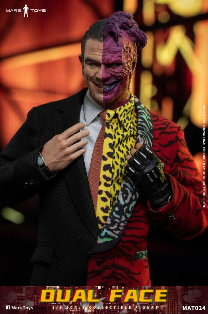 Mars Toys 1/6 デュアル フェイス MAT024 Dual Face Pre-order] MARS TOYS 1/6 MAT024 DUAL FACE