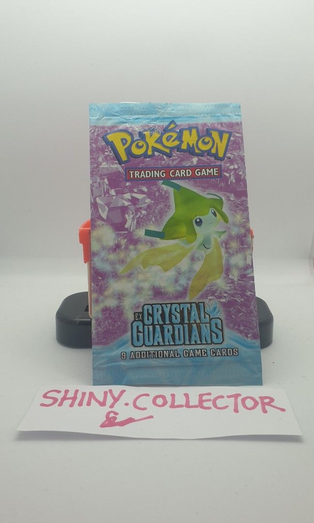 POKEMON TCG EMPTY CRYSTAL GUARDIAN BOOSTER PACK ASSORTED ART, Hobbies &  Toys, Toys & Games on Carousell