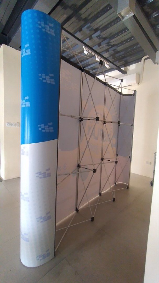 POP UP- STRUCTURE DISPLAY SYSTEM / WALL BACKDROP PANEL (Category: Wall Decor) located in Manila. Submitted by franciscojof (Listing ID 1315826115, Image 2). Description: July 22,2024 From my Company IC/ BP: SELLING: CURVE POP-UP /. POP UP- STRUCTURE DISPLAY SYSTEM We also do LARGE FORMAT GRAPHICS / PHOTOPRINTING. See attached: Please advise your company details for my proposal and order taking. Your Business Supplier-Consultant.