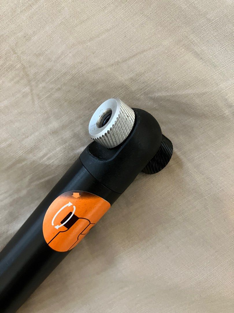 Portable Compact Bicycle Hand Pump Sports Equipment Bicycles Parts Bicycles on Carousell
