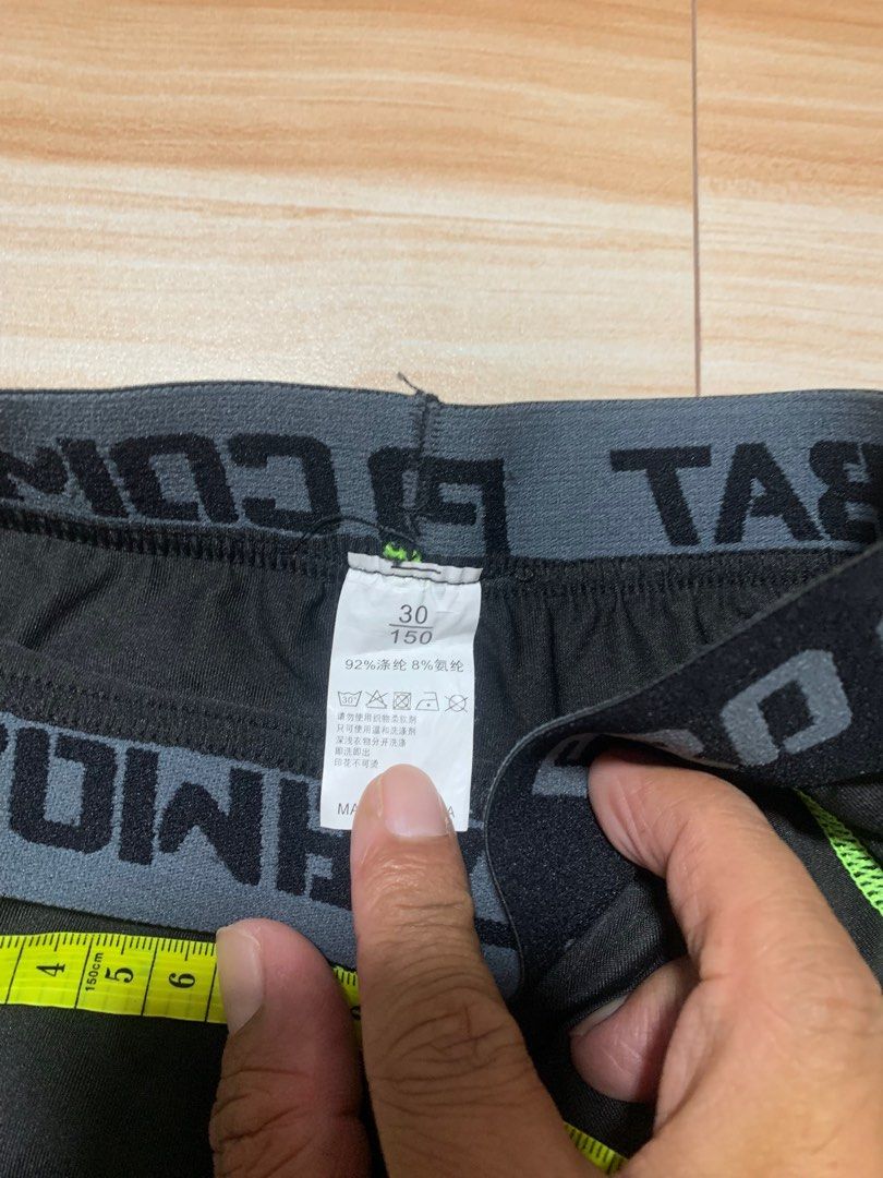 PRO COMBAT COMPRESSION PANTS (Category: Activewear) located in Calasiao. Submitted by beardmodefinds0707 (Listing ID 1315813560, Image 3). Description: PRO COMBAT COMPRESSION PANTS MEDIUM ON TAG WAIST 24-28 LENGTH 31.5 EXCELLENT CONDITION NO ISSUE NEED WASH 9/10 COLOR RATE.