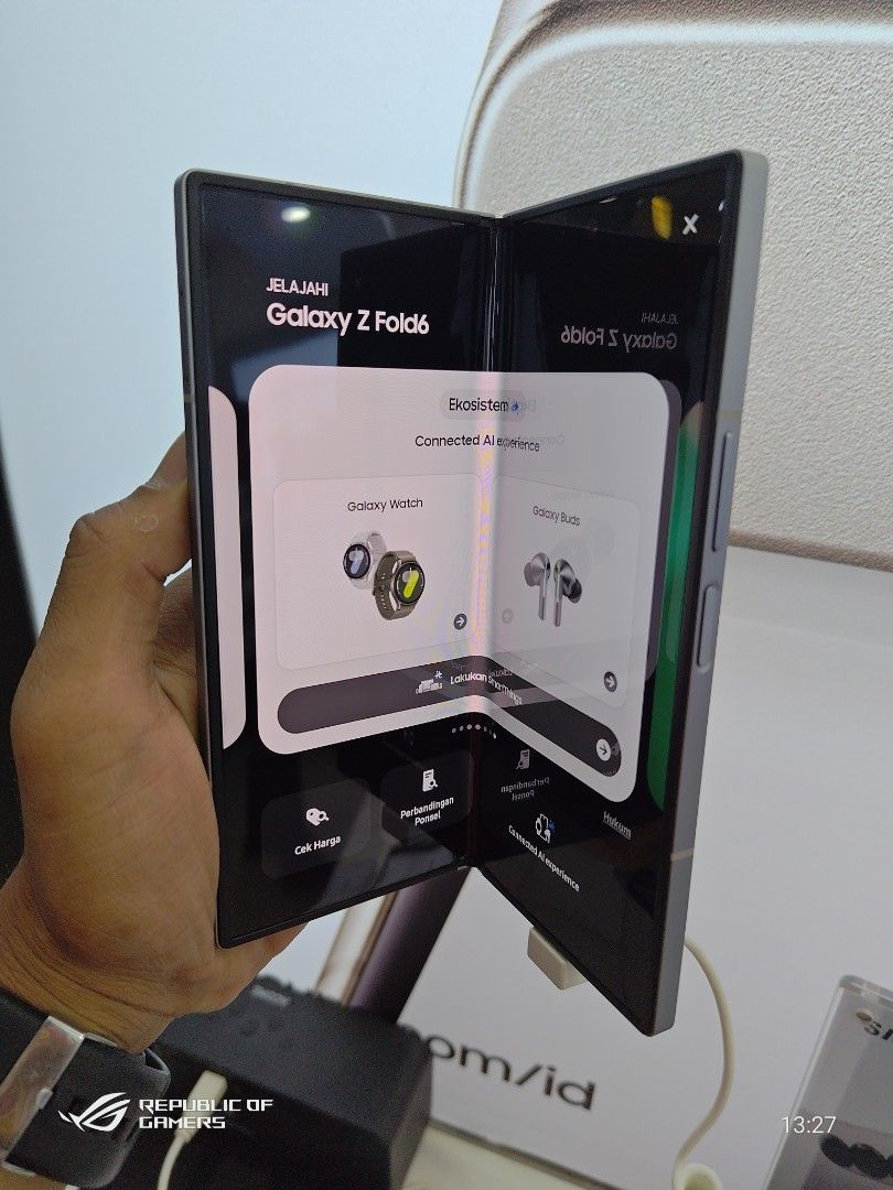 Samsung Galaxy Z Fold6 12/512GB Resmi Cicil Promo 0%
