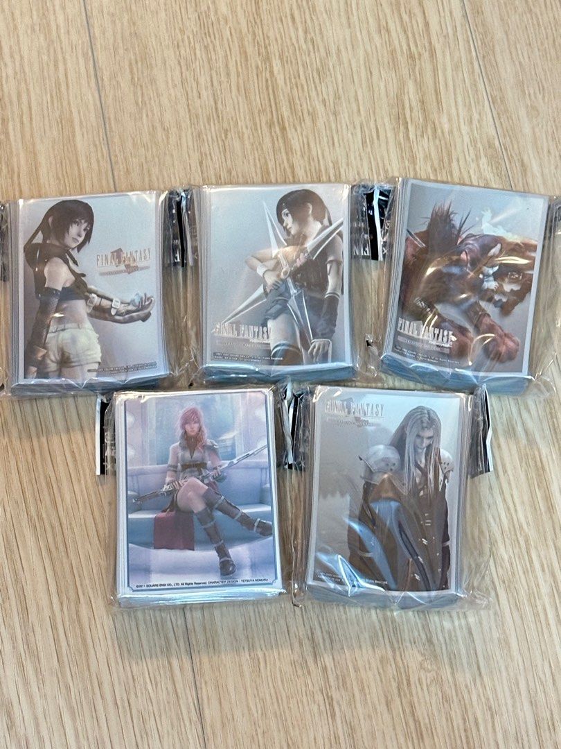 ff7 card sleeves Final Fantasy TCG: Final Fantasy VII Cloud (100-Pack) : Toys & Games Designed to fit a single card of 88mm A 63mm size Set of FF7 Card Sleeve
