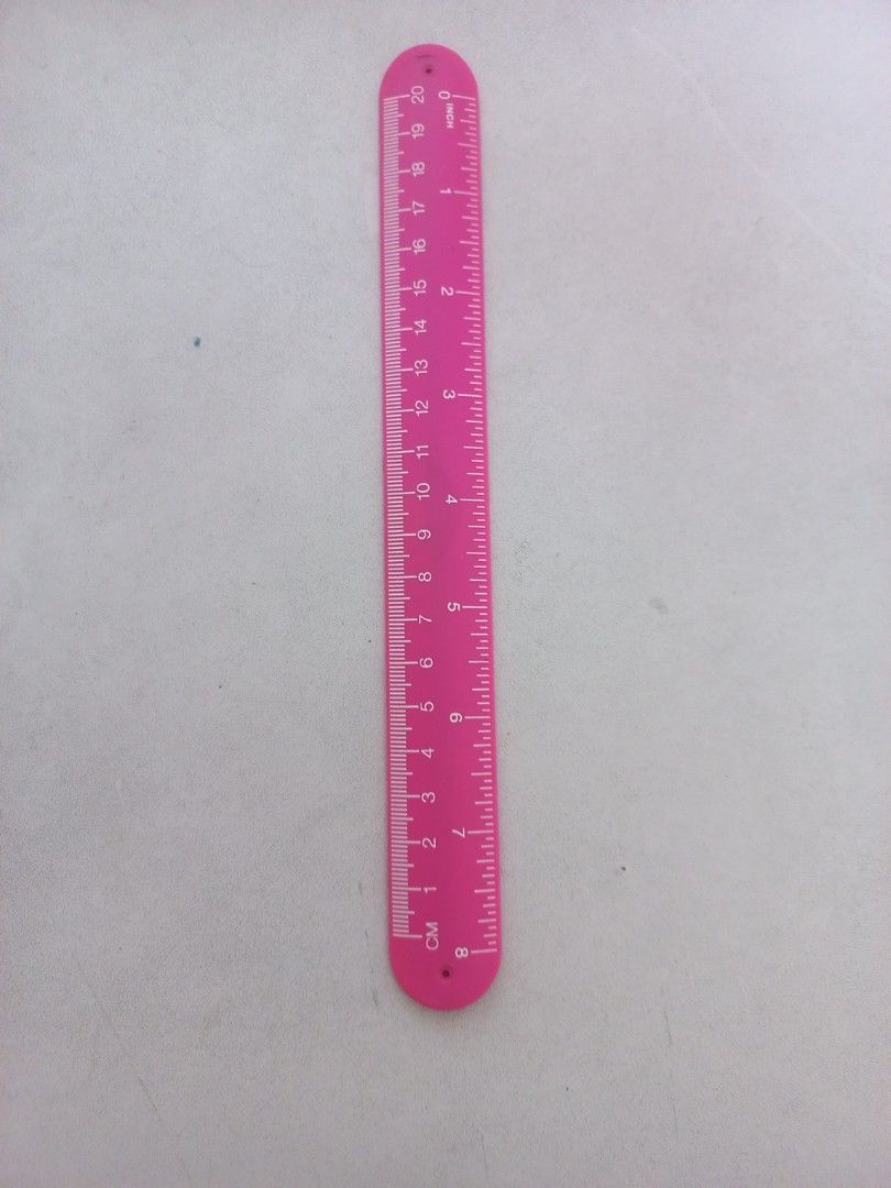 Smiggle Steel Ruler Smiggle ballerina slap band ruler, Buku & Alat Tulis, Alat Tulis di ...
