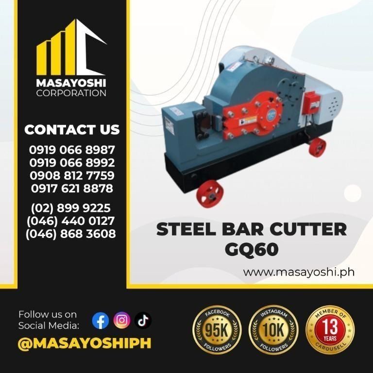 Steel Bar Cutter GQ60 | Cutting Machine | Rebar Cutter | Steel Cutter ...