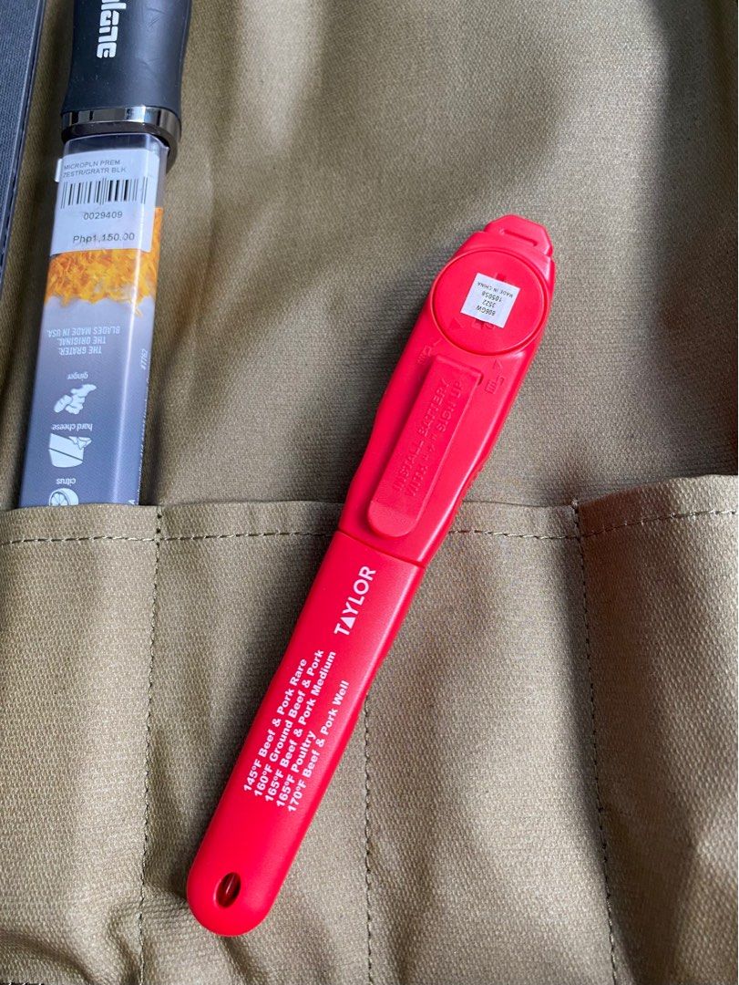 taylor thermometer (Category: Thermometers) located in Quezon City. Submitted by pikachai31 (Listing ID 1315727675, Image 2). Description: rfs: hindi ginagamit.