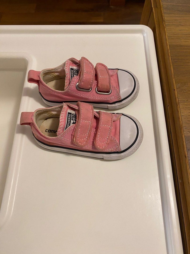 Toddler Pink Converse All Star size Eur 22, Babies Kids