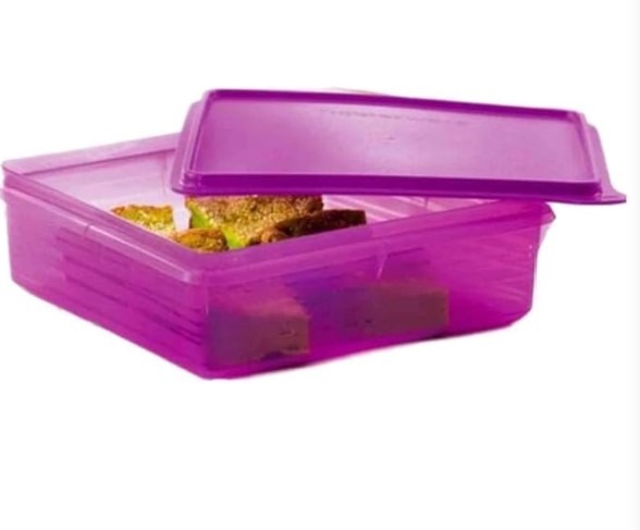 Tupperware Big Square Container, Furniture & Home Living, Kitchenware ...