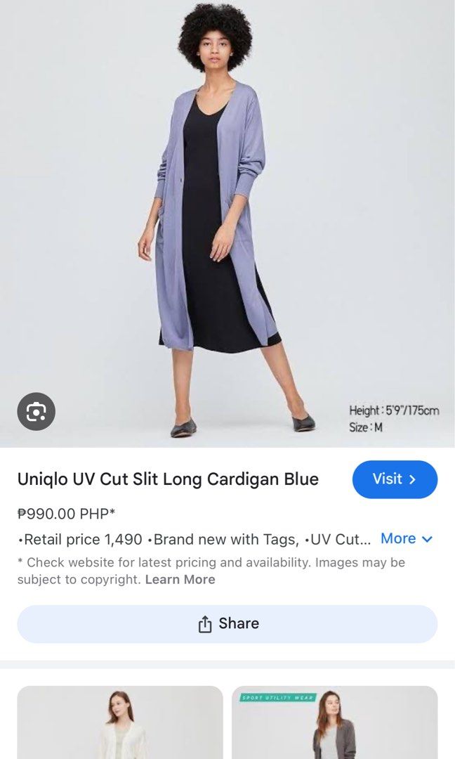 Uv cut cardigan discount