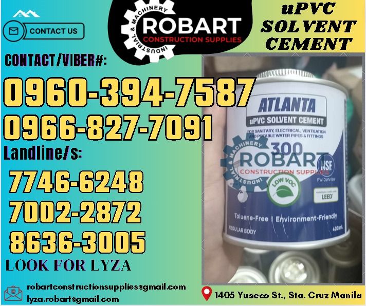 uPVC Solvent Cement w/ Brush @Plastic Container, Commercial ...