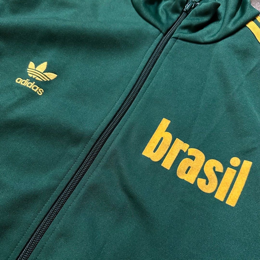 USED) Adidas's Brasil 1970 “All Time Greatest” Track Top