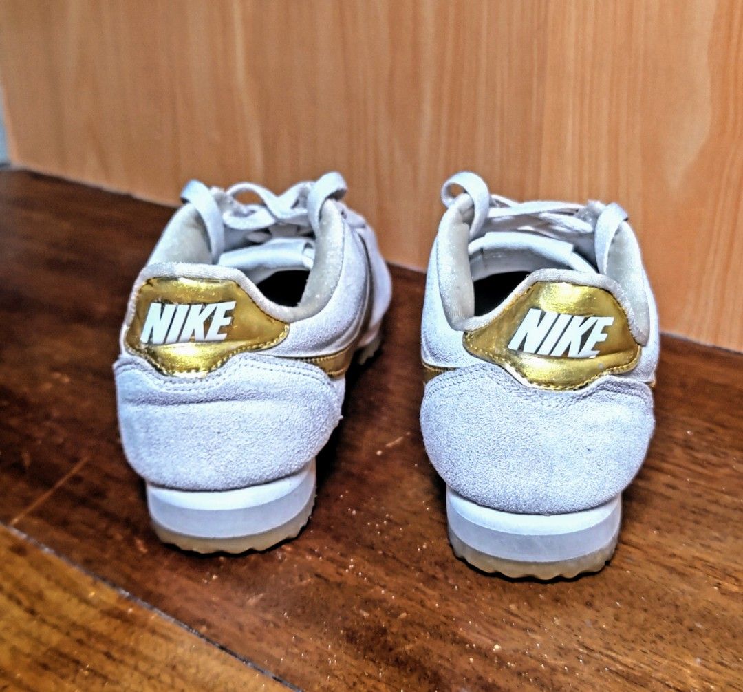 Women s Nike Cortez Phantom Metallic Gold size 38.5