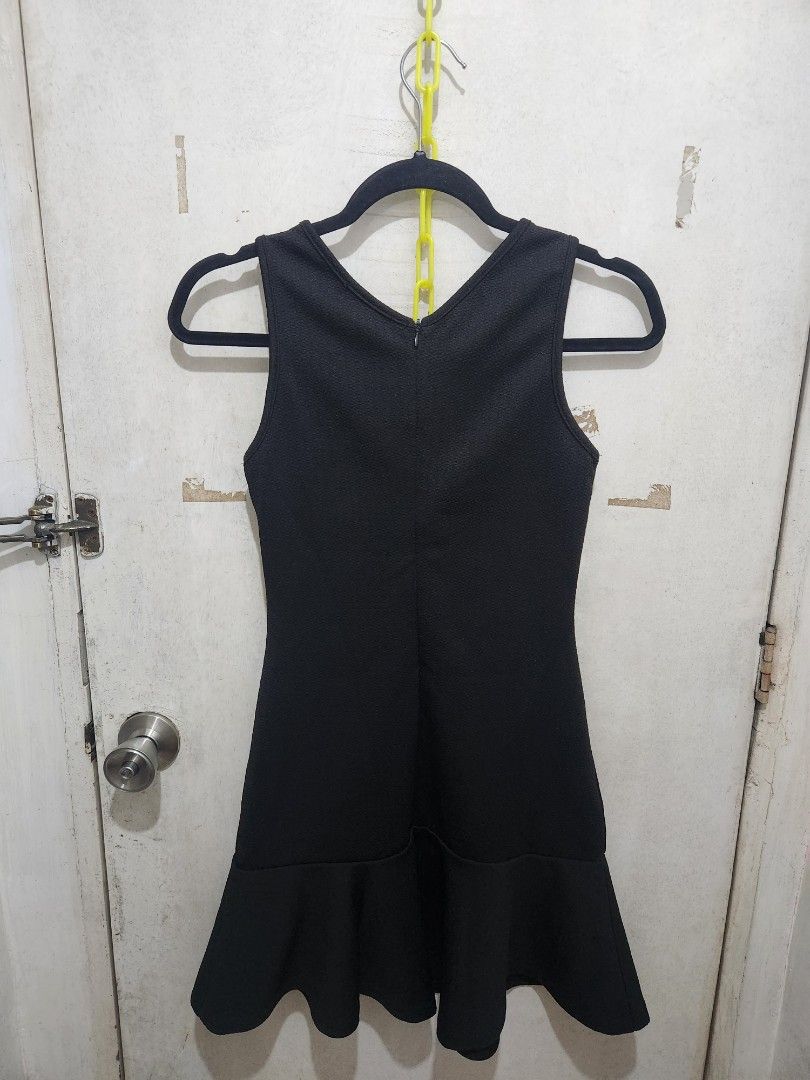 Zalora Something Borrowed Black Dress Women s Fashion Dresses Sets Dresses on Carousell