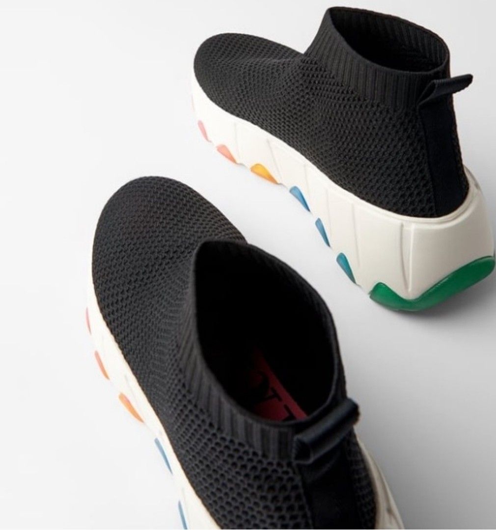 Zara Balenciaga Style Sneakers Brand New with Tag Great Deal Women s Fashion Footwear Sneakers on Carousell