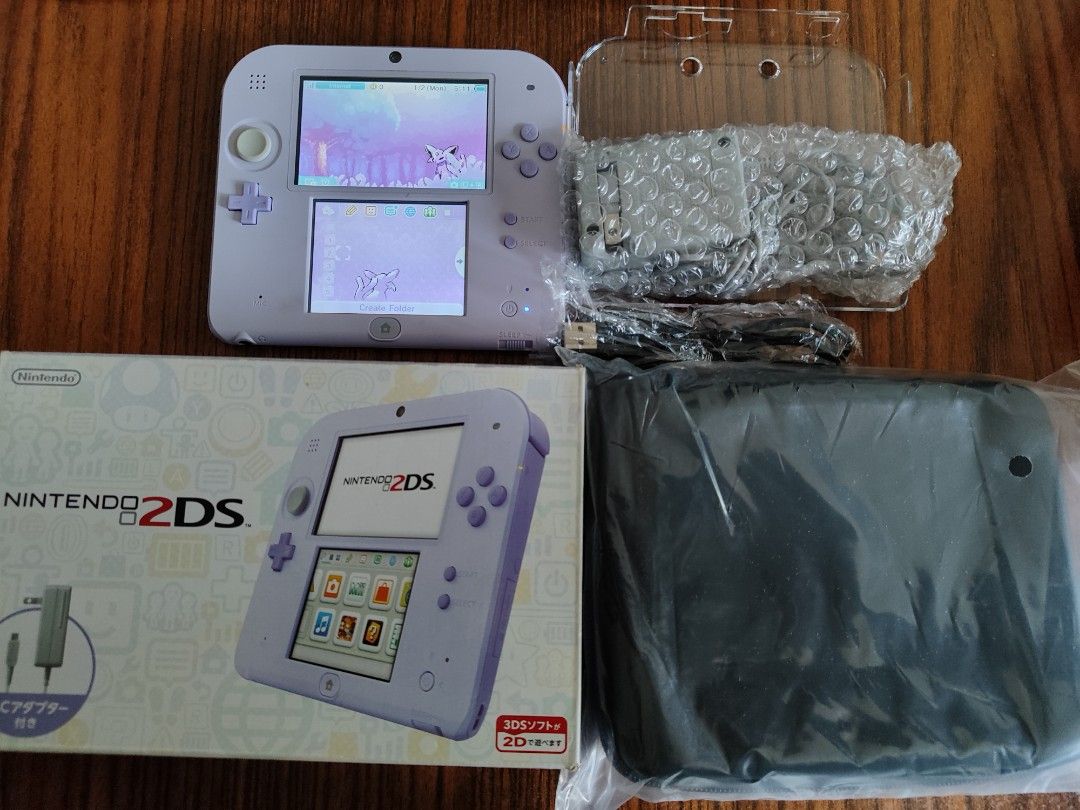 Nintendo 2DS ニンテンドー 2DS ラベンダー 本体 訳ありジャンク