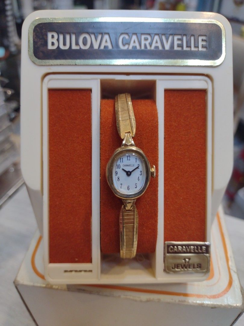 Vintage ladies caravelle watch hot sale