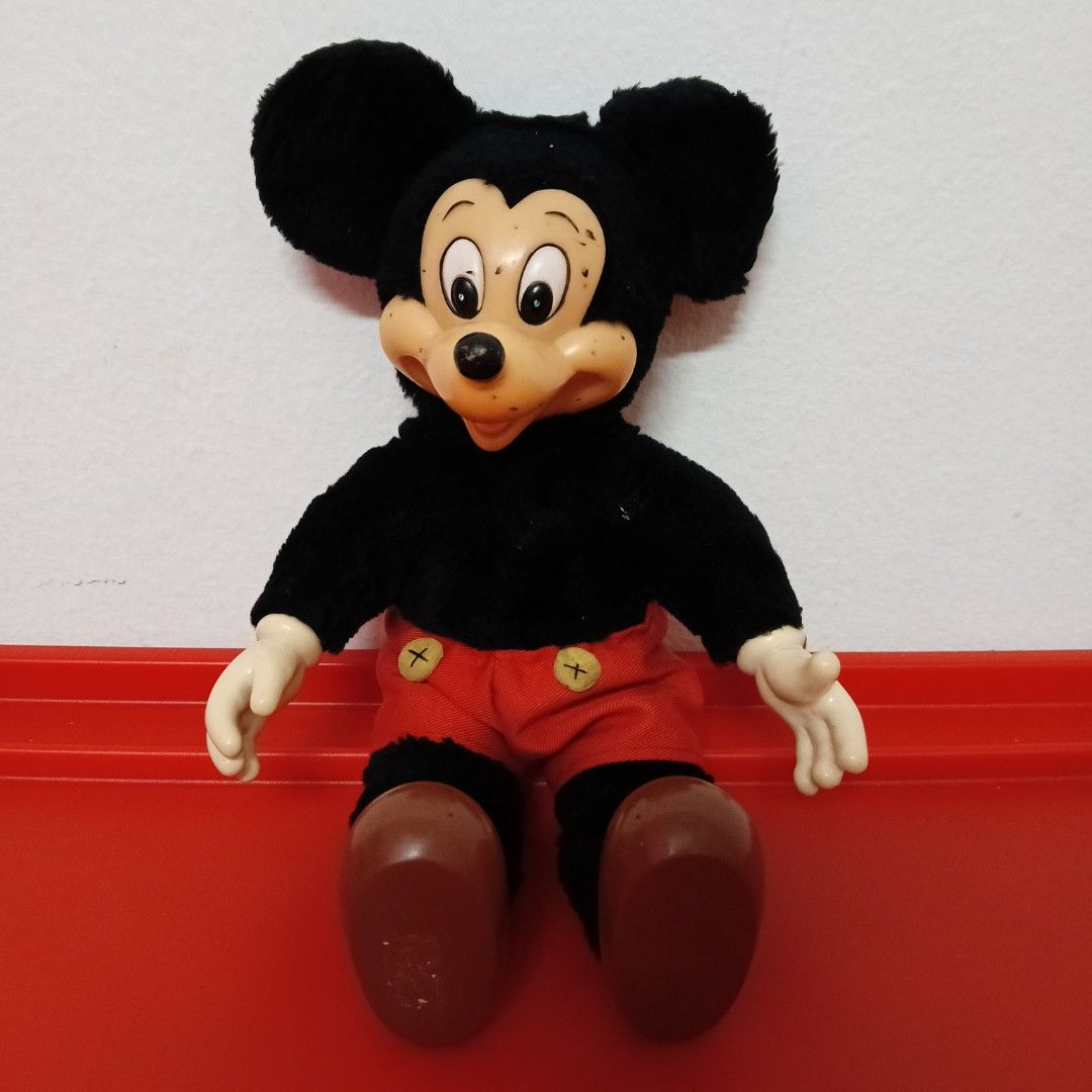 1981 Walt Disney Applause Mickey Mouse Plush, Hobbies & Toys, Toys 