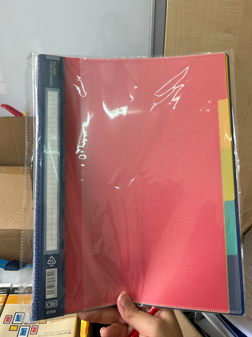 A4 Management Index Files, Hobbies & Toys, Stationery & Craft ...