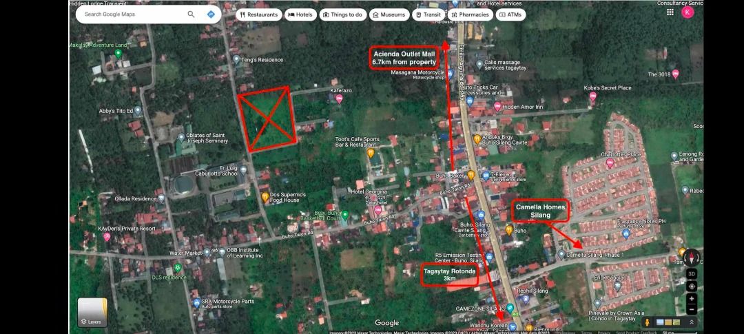 AMADEO FARM - RESORT LOT (Category: Lot) located in Mandaluyong City. Submitted by jimord_2020 (Listing ID 1315896632, Image 2). Description: A vacant lot in Amadeo, Cavite which can be used as a resort or farm lot highly accessible via concrete roads. 1.) Lot area of 13, 846 sqm. 2.) Located at Buho, Amadeo Cavite 3.) 3 Kms away from Tagaytay Rotonda 4.) 3.5 Kms away from Serin Ayala Malls 5.) 900 meters away from Camella Homes, Silang Tagaytay 