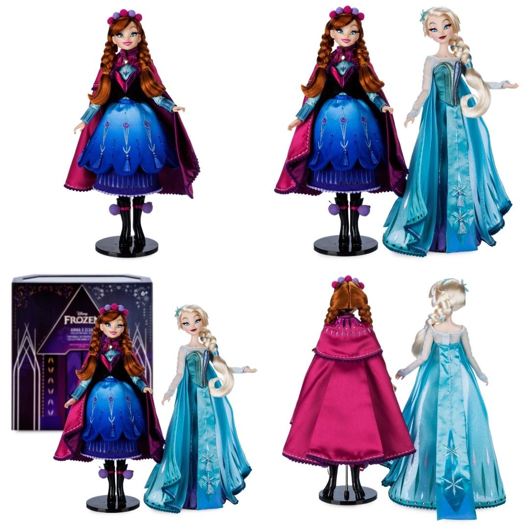 Disney Frozen Anna and Elsa Collector Doll Set by Brittney Lee
