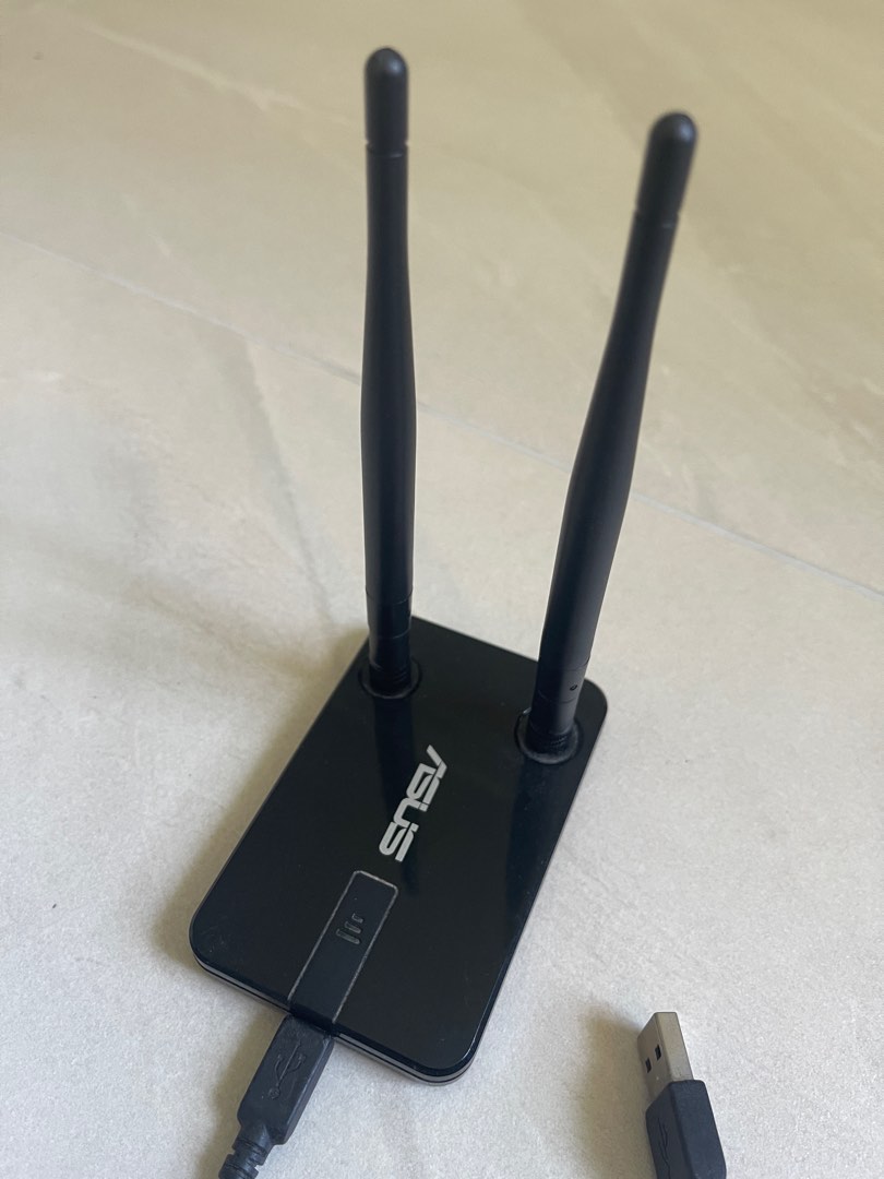 Asus wireless N-300 usb adapter 即插即用, 電腦＆科技, 電腦周邊及配件, Wifi及上網相關產品 ...