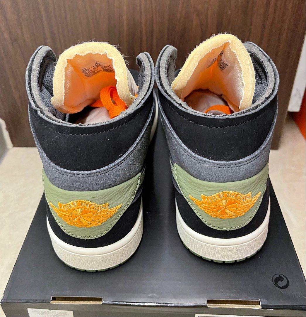 CHEAPEST AUTHENTIC Nike Air Jordan 1 AJ1 mid SE Craft Anthracite light Olive Men s Fashion Footwear Sneakers on Carousell