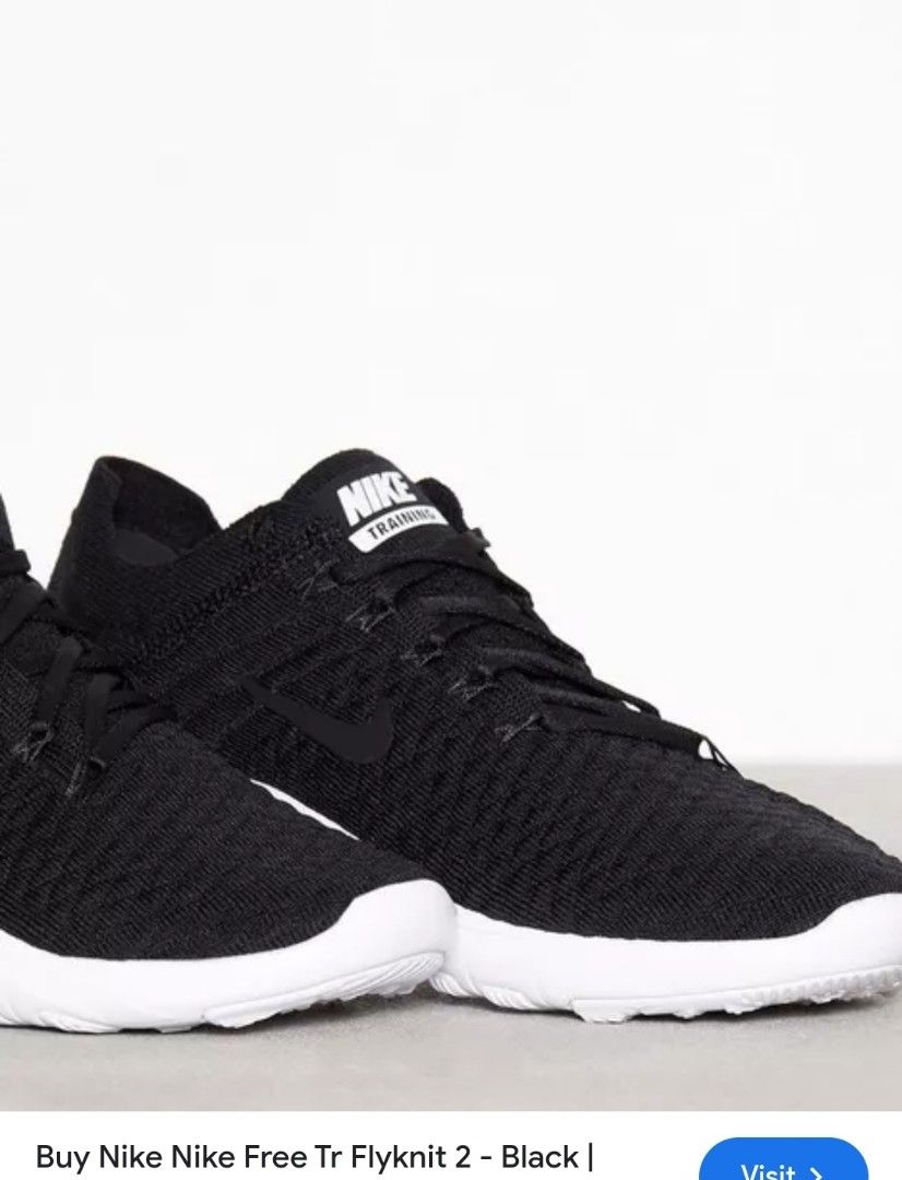 Nike free tr flyknit 2 black 2025