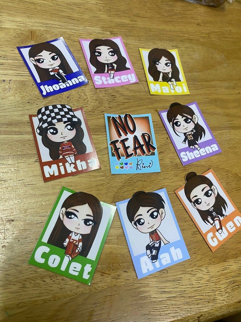 BINI stickers plus freebies, Hobbies & Toys, Stationary & Craft, Art ...