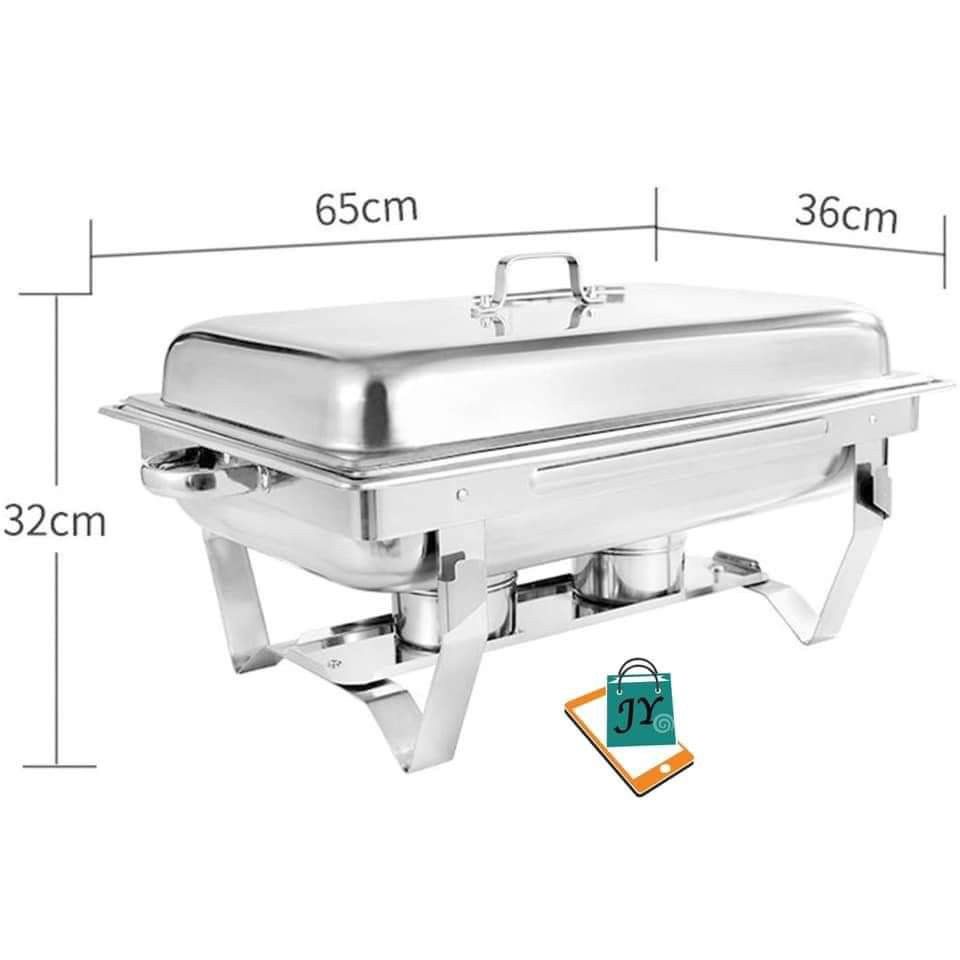 Chaffing Dish 11L Double (Category: Food Organization & Storage) located in Manila. Submitted by asstditems (Listing ID 1315977254, Image 2). Description: Item + delivery fee Same day delivery within metro manila Courier: Lalamove/ Grab Mode of Payment: CASH ON DELIVERY GCASH BANK TRANSFER Pm for inquiries! Happy Shopping & God bless.