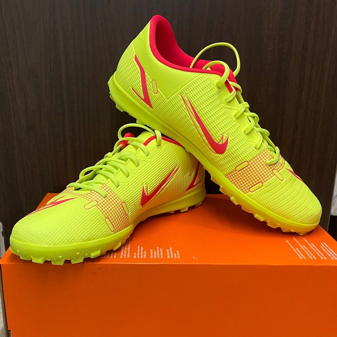 CHEAPEST AUTHENTIC Nike Mercurial Vapor 14 TF football soccer cleats boots Men s Fashion Footwear Boots on Carousell