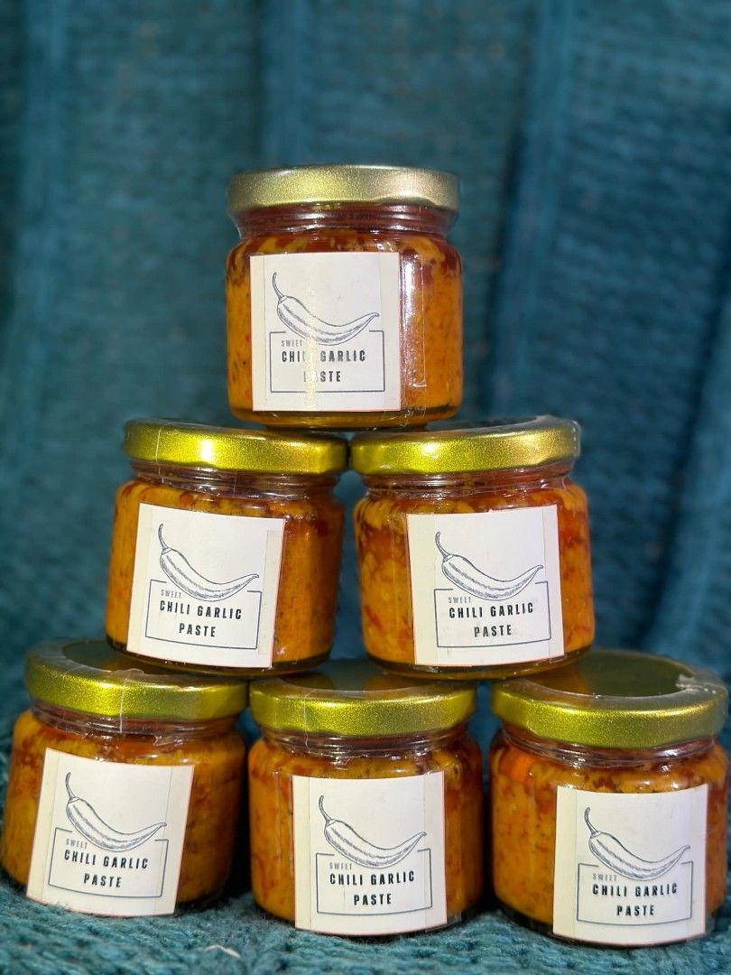 Chilli garlic oil (Category: Spice & Seasoning) located in Baguio. Submitted by fitlabcollective (Listing ID 1315932917, Image 1). Description: 🌶️✨ Introducing our homemade Sweet Chili Garlic Paste! ✨🌶️ 🌟 Sweet and spicy flavor! 🌟 Only 130 pesos per jar! 🌟 Made with canola oil - lower in saturated fat and rich in omega-3 compared to vegetable oil 🌟 Sterilized jars and thermal pressuring for longer shelf life 🌟 Sealed for maximum freshness 