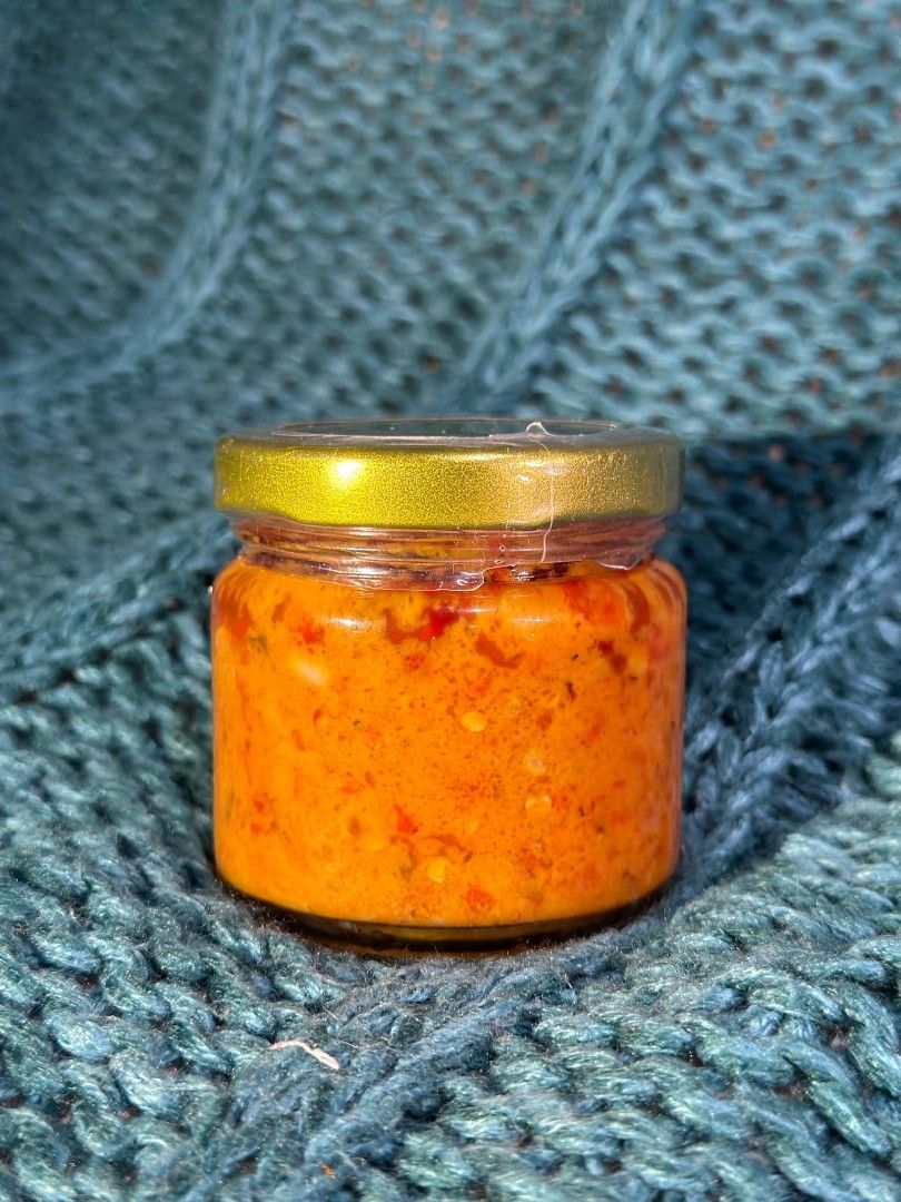 Chilli garlic oil (Category: Spice & Seasoning) located in Baguio. Submitted by fitlabcollective (Listing ID 1315932917, Image 3). Description: 🌶️✨ Introducing our homemade Sweet Chili Garlic Paste! ✨🌶️ 🌟 Sweet and spicy flavor! 🌟 Only 130 pesos per jar! 🌟 Made with canola oil - lower in saturated fat and rich in omega-3 compared to vegetable oil 🌟 Sterilized jars and thermal pressuring for longer shelf life 🌟 Sealed for maximum freshness 