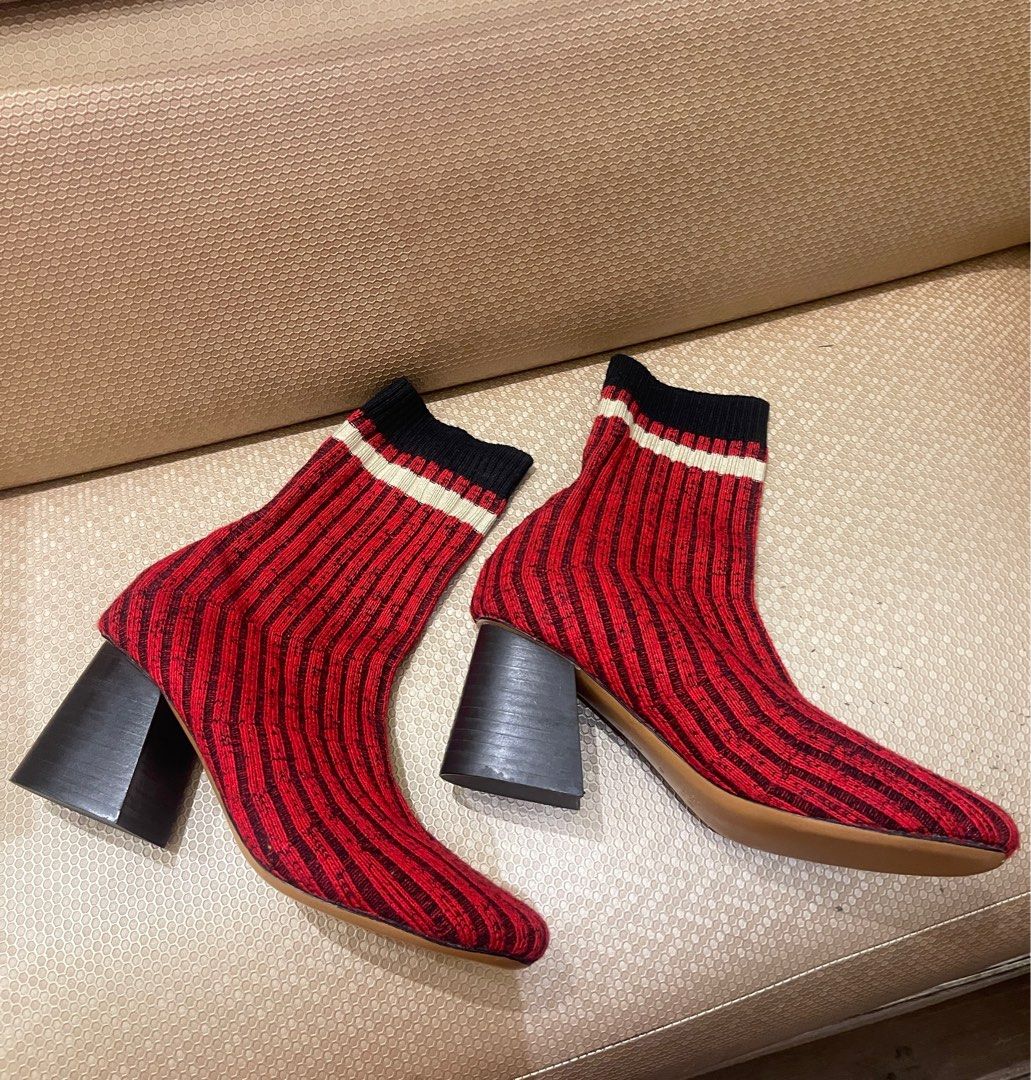 Celine Sock Boots Women s Fashion Footwear Boots on Carousell
