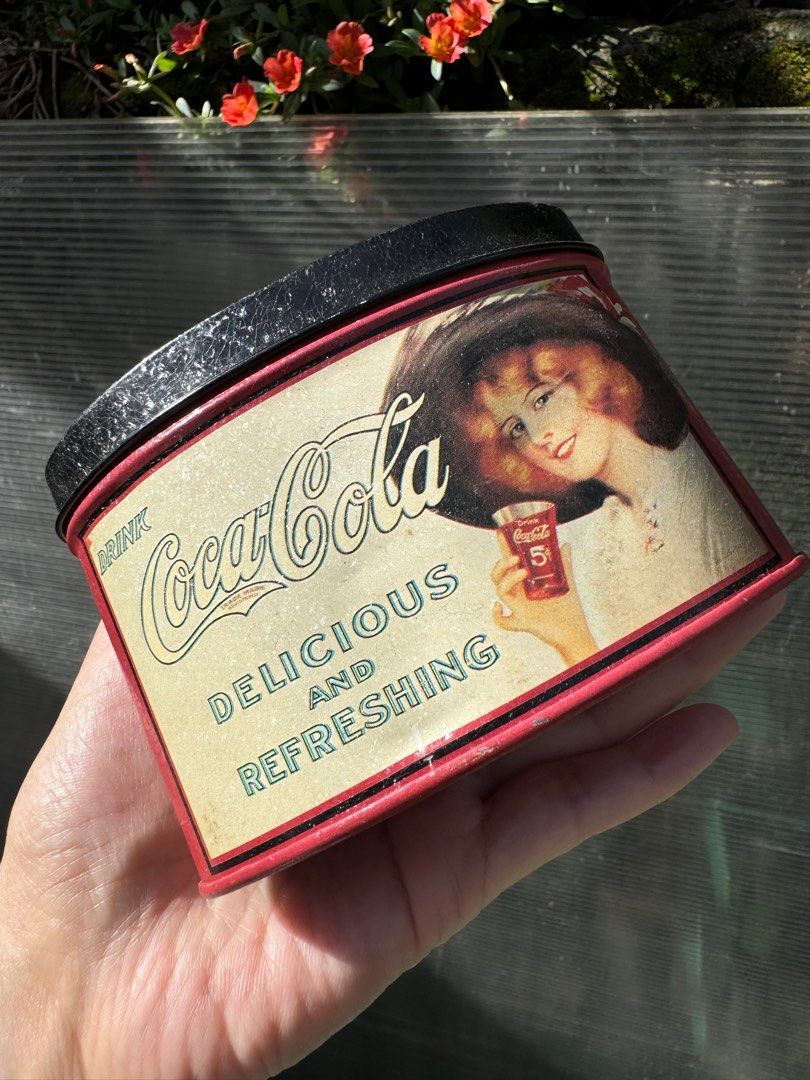 COCA COLA 1994 VINTAGE TIN CAN COLLECTION (Category: Vintage Collectibles) located in Baguio. Submitted by goodfindsbaguio (Listing ID 1315928271, Image 1). Description: with slight dent infornt. check pics .
