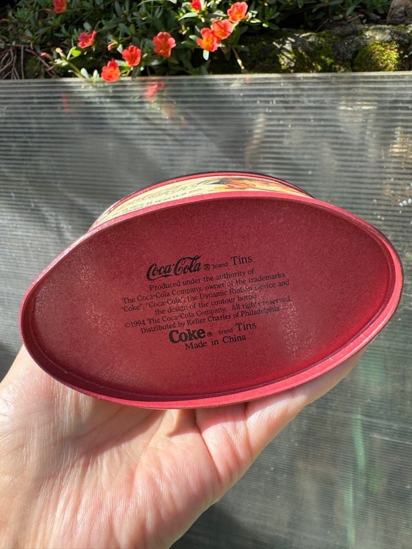 COCA COLA 1994 VINTAGE TIN CAN COLLECTION (Category: Vintage Collectibles) located in Baguio. Submitted by goodfindsbaguio (Listing ID 1315928271, Image 2). Description: with slight dent infornt. check pics .