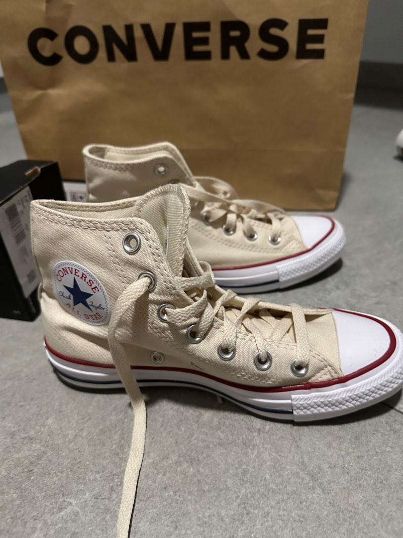 Converse Chuck Taylor Ivory Women s Fashion Footwear Sneakers on Carousell