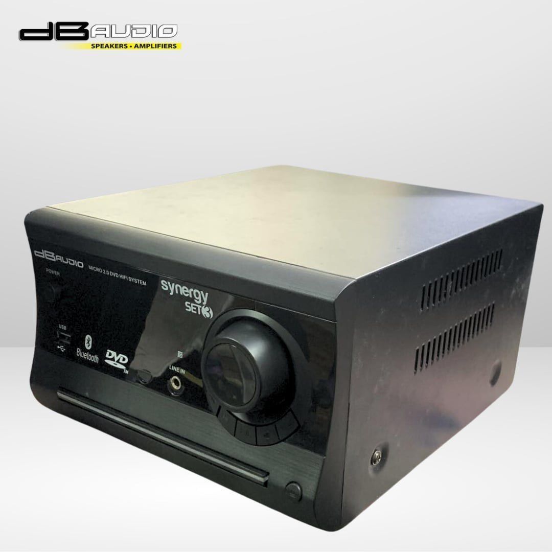 DBaudio Synergy Set of 3 75Wx2 High Power Amplifier DVD/Bluetooth/FM ...