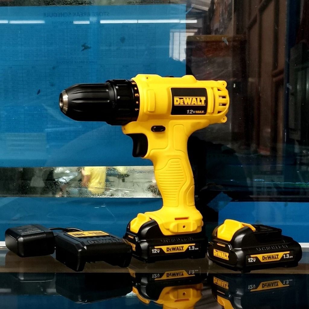 DEWALT DCD700C2A 12V CORDLESS DRILL DRIVER WITH 109 PIECES ACCESORIES Commercial Industrial Construction Tools Equipment on Carousell