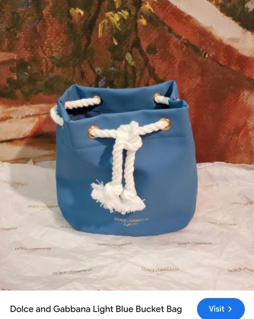 Dolce&Gabbana bucket bag (Category: Luxury Bags & Wallets) located in Bayombong. Submitted by nica7 (Listing ID 1316002622, Image 1). Description: .