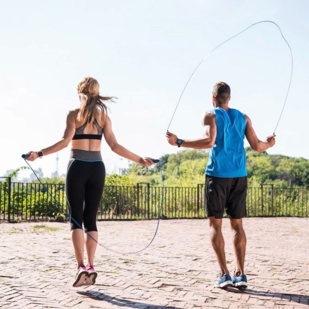 [Clearance Sale] Jump Rope - EuSKIP Grey 2.8m Length Stainless Steel ...