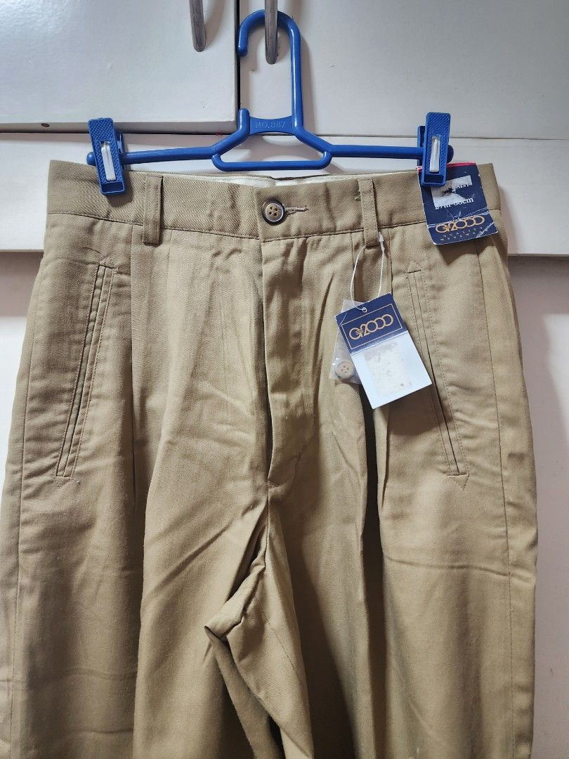 G2000 Beige Trousers (Category: Trousers) located in San Miguel. Submitted by findsfrom.mars (Listing ID 1316063231, Image 2). Description: G2000 Beige Trousers BNWT Condition: 10/10 Size on tag: 27 Working pockets, button, & zipper Not thrifted;Bought from US Measurement: Waist: 26 in Hips: 36 in Rise: 13 in Length: 41 in.