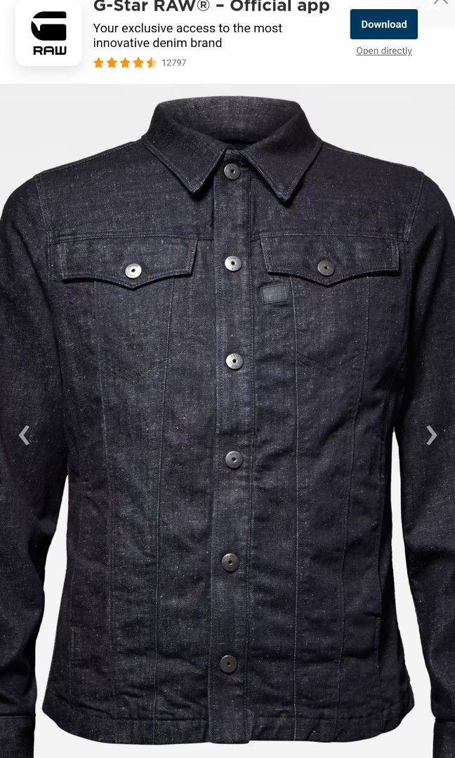 【新品未使用品】G-Star RAW 3301 Padded Overshirt