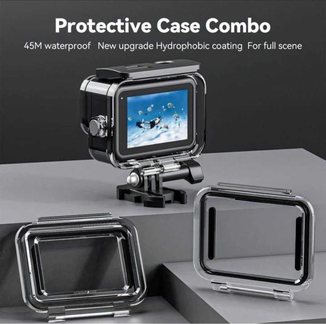 GoPro Hero 13/12/11/10/9 Professional 45M 20M Waterpoof housing