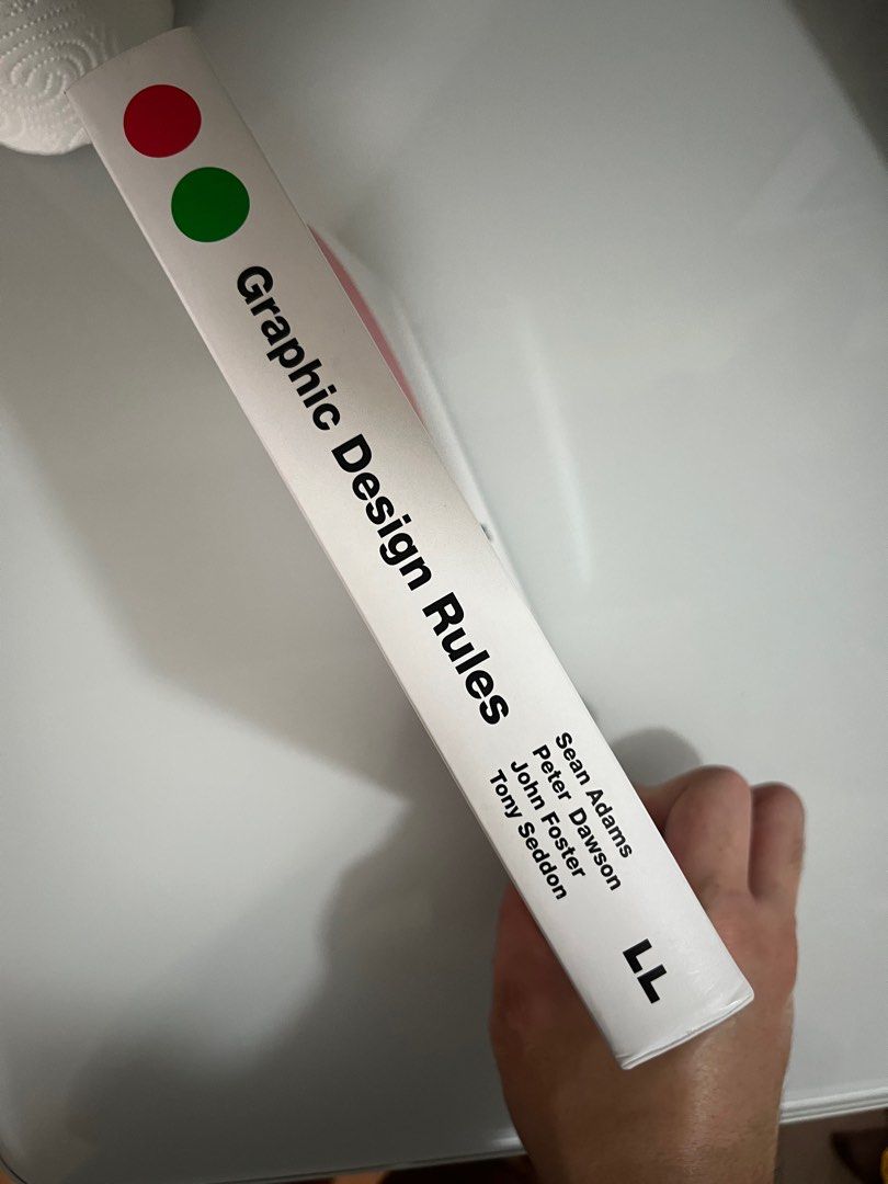 Graphic Design Rules: 365 Essential Design Dos and Don’ts (Category: Storybooks) located in Pasig City. Submitted by aerlibris (Listing ID 1315927768, Image 3). Description: Heavy book. Like new. Pls see photos.