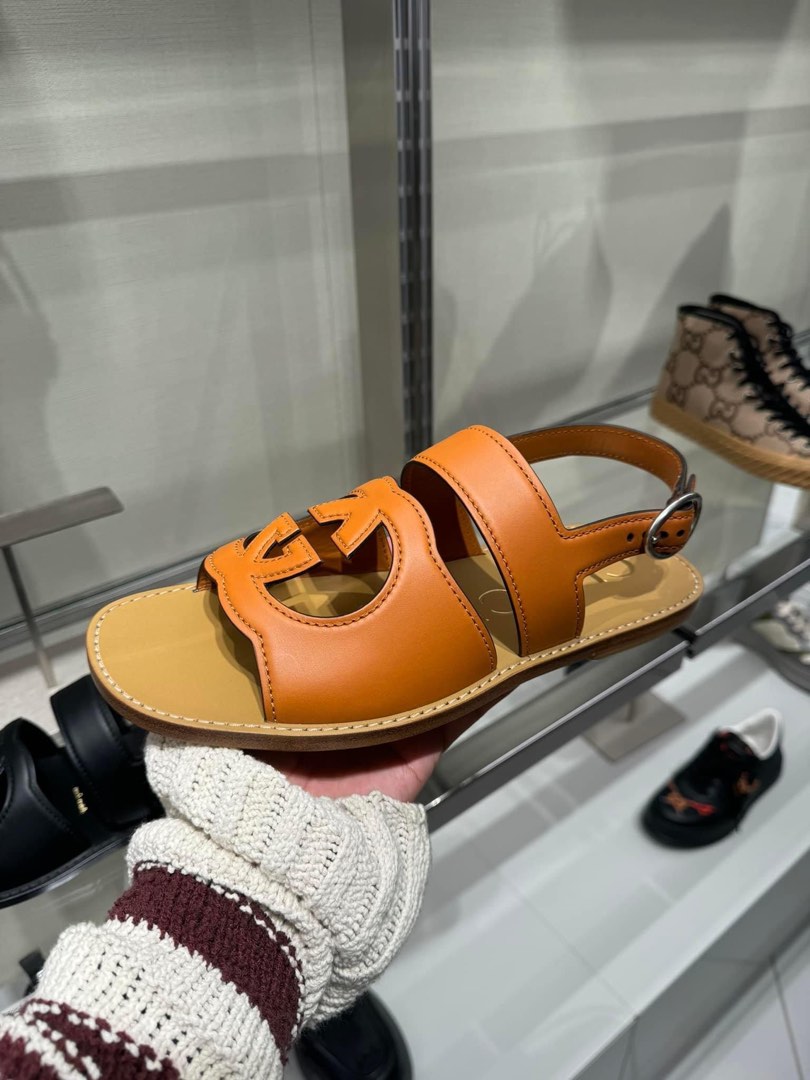 Gucci Leather Sandals for Men BIG SALE