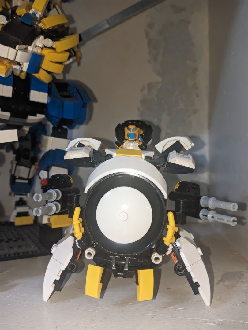 Gundam and Zoid Lego (Category: Lego & Building Sets) located in Cavite. Submitted by blarix (Listing ID 1316052875, Image 2). Description: -1 Gundam Barbatos -1 Zoid Murasame Liger -3 dragon force mech - 9000+ pcs of lego total.