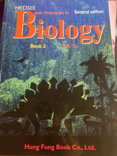 HKDSEE Basic Principles in Biology 恐龍書（全套1-6本）, 興趣及遊戲, 書本 & 文具, 教科書 ...